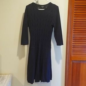 3/4 sleeve sweater dress size L